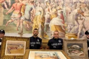 Recuperan obras de Cézanne, Renoir y Matisse robadas en Italia. Fotografía editorial relacionada con obras de Cézanne Renoir y Matisse. publicada en DF Urgente