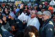 San Cayetano: derechos, organización y controles durante la celebración. Fotografía editorial relacionada con celebración de San Cayetano. publicada en DF Urgente