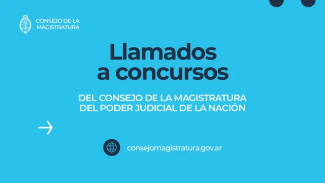 Concursos judiciales: abren 12 vacantes en fueros federales y nacionales. Imagen destacada sobre concursos judiciales. publicada en DF Urgente